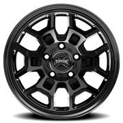 Torque Wheels TW754C Hitch 15x6 +0 5x114.3mm 83.1mm Satin Black