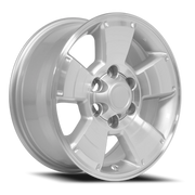 OE Wheels TY09 17x7.5 +30 6x139.7mm 106.1mm Machined Silver