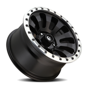 Fuel Tactic 17x9 -12 5x127mm 78.1mm Matte Black Machined