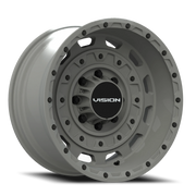 Vision 403 20x9.5 -18 8x170mm 125.2mm Thrashed Gunmetal