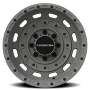 Vision 403 17x10 -25 8x170mm 125.2mm Thrashed Gunmetal