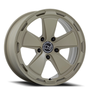 Black Rhino Taiga Forged 18x8 +20 5x130mm 71.6mm Matte Stone Gray