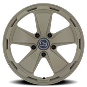 Black Rhino Taiga Forged 18x8 +20 5x130mm 71.6mm Matte Stone Gray