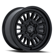 Black Rhino Taleo 17x8.5 +25 6x139.7mm 106.1mm Matte Black