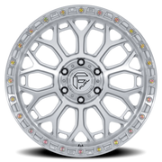 Fuel Talon 17x9 +1 5x127mm 71.5mm Gloss Silver Machined Face