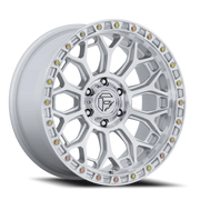 Fuel Talon 17x9 +1 6x135mm 87.1mm Gloss Silver Machined Face