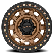 KMC Tank Beadlock 17x9 -38 6x139.7mm 108mm Matte Bronze