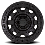 KMC Tank Beadlock 17x9 -15 5x127mm 71.5mm Satin Black