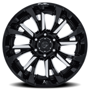 Fuel Tantrum 20x10 -18 5x127mm 71.5mm Gloss Black Milled
