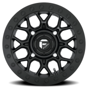 Fuel Tech Beadlock UTV 15x10 +0 4x156mm 132mm Matte Black Beadlock