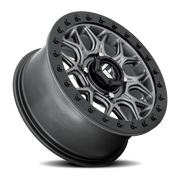 Fuel Tech Beadlock UTV 15x7 +38 4x156mm 132mm Matte Gunmetal Black Bead Ring