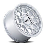 KMC Technic UTV 15x7 +38 4x156mm 115.1mm Gloss Silver Machined