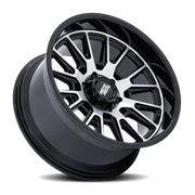 Moto Metal Tekton 20x9 +1 5x127mm 71.5mm Gloss Black Machined Face