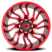 XD Series Tension 22x12 -44 6x135mm 87.1mm Candy Red Milled