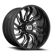 XD Series Tension 22x10 -18 6x135mm 87.1mm Gloss Black Milled