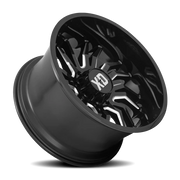 XD Series Tension 20x10 -18 6x139.7mm 106.1mm Gloss Black Milled