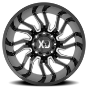 XD Series Tension 22x10 -18 6x139.7mm 106.1mm Gloss Black Milled