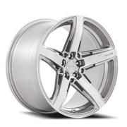 Niche Teramo 20x11 +45 5x114.3mm 72.56mm Anthracite Brushed-Clear Tint