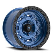 Fittipaldi Offroad Terra Series 17x9 -12 5x127mm 71.5mm Gloss Blue Black Ring