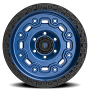 Fittipaldi Offroad Terra Series 17x9 -12 5x127mm 71.5mm Gloss Blue Black Ring