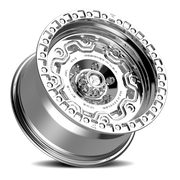 Fittipaldi Offroad Terra Series 17x9 -12 6x139.7mm 106.2mm Chrome Mirror Coat Chrome