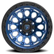 Fittipaldi Offroad Terra Series 17x9 -12 5x127mm 71.5mm Gloss Blue Black Ring