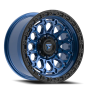 Fittipaldi Offroad Terra Series 17x9 -12 6x135mm 87.1mm Gloss Blue Black Ring