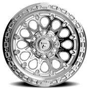 Fittipaldi Offroad Terra Series 17x9 -12 5x127mm 71.5mm Chrome Mirror Coat Chrome