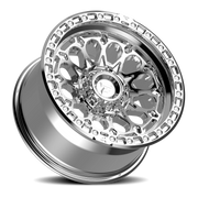 Fittipaldi Offroad Terra Series 17x9 -12 6x139.7mm 106.2mm Chrome Mirror Coat Chrome