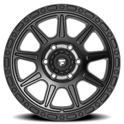 Fittipaldi Offroad Terra Series 17x9 -12 5x127mm 71.5mm Satin Anthracite Satin Black Lip