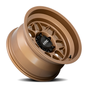 KMC Terra 17x8.5 -10 6x139.7mm 106.1mm Matte Bronze