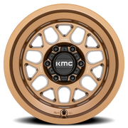 KMC Terra 17x8.5 -10 6x139.7mm 106.1mm Matte Bronze
