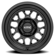 KMC Terra 17x9 -38 6x139.7mm 106.1mm Satin Black