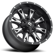 Fuel Throttle 20x9 +1 5x114.3mm 78.1mm Black Milled