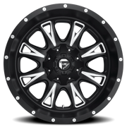 Fuel Throttle 20x9 +20 8x180mm 125.2mm Black Milled