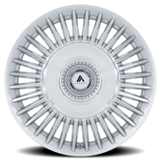 Asanti Black Label Tiara 20x10.5 +18 5x115mm 74.1mm Gloss Silver Bright Machined Face