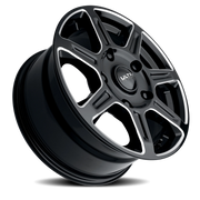 Ultra Toil 450 16x6.5 +45 5x130mm 84.1mm Gloss Black Milled
