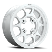 KMC Toro UTV 15x6 +38 4x137mm 96mm Machined Silver