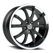 Vision 143 20x8.5 +32 5x114.3mm 83mm Gunmetal Machined Lip