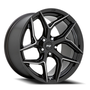 Niche Torsion 20x10.5 +27 5x112mm 66.56mm Gloss Black Milled