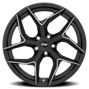 Niche Torsion 20x9 +27 5x112mm 66.56mm Gloss Black Milled