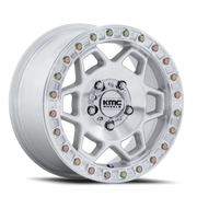 KMC Torx Beadlock UTV 15x7 +38 5x114.3mm 72.56mm Machined Silver