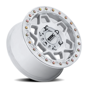KMC Torx Beadlock UTV 15x7 +38 6x139.7mm 100.3mm Machined Silver
