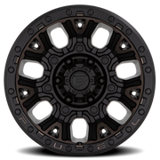 Fuel Traction 17x9 +1 5x127mm 71.5mm Matte Black Double Dark Tint