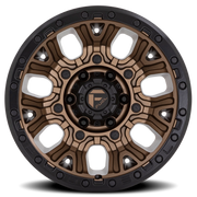 Fuel Traction 17x9 +1 5x127mm 71.5mm Matte Bronze Black Ring