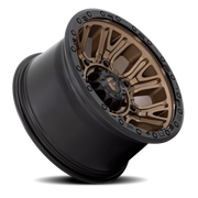 Fuel Traction 20x10 -18 8x180mm 124.2mm Matte Bronze Black Ring