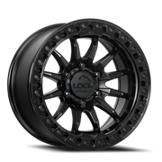 Lock Offroad Trail 20x9 +20 5x127mm 71.5mm Matte Black Gloss Black Ring