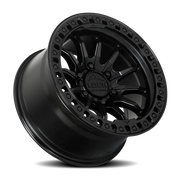 Lock Offroad Trail 17x9 -12 6x135mm 87.1mm Matte Black Gloss Black Ring