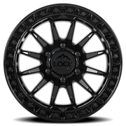 Lock Offroad Trail 20x10 -18 8x165.1mm 125.2mm Matte Black Gloss Black Ring