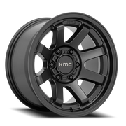 KMC Trail 17x8.5 +0 6x139.7mm 106.1mm Satin Black